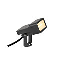 Lampe � piquet de terre SYNA WIDE angulaire, inclinable IP65, noir 