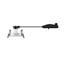 SLV Plafonnier encastr� NEW TRIA� 155 GU10 � 2 flammes, rotatif, carr� GU10 IP20, blanche gradable