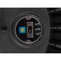 SLV Projecteurs de hall HIGHBAY C 340 ON-OFF commutable, multipower IP65, noir mat 