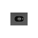 Borne d'�clairage solaire ABRIDOR POLE 60 HYBRID rotatif, avec capteur, CCT Switch IP65, anthrazit, mat 
