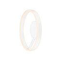 SLV wall and ceiling luminaire ONE PHASE �40CM up / down, CCT Switch, ring shape IP20, white matt dimmable