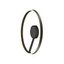 SLV Applique et plafonnier ONE PHASE � 60CM haut bas, CCT Switch, forme de l'anneau IP20, noir mat gradable