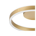SLV wall and ceiling luminaire ONE DALI �40CM up / down, DALI controllable, CCT Switch, ring shape IP20, brass dimmable