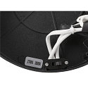 SLV wall and ceiling luminaire ONE DALI �40CM up / down, DALI controllable, CCT Switch, ring shape IP20, black dimmable