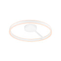SLV wall and ceiling luminaire ONE DALI �60CM up / down, DALI controllable, CCT Switch, ring shape IP20, white dimmable