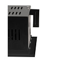SLV Plafonnier encastr� KADUX SINGLE � 1 flamme, contr�lable par DALI, pivotant � la cardan IP20, noir gradable