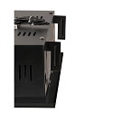 SLV Plafonnier encastr� KADUX DOUBLE � 2 flammes, contr�lable par DALI, pivotant � la cardan IP20, noir gradable