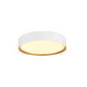 SLV Applique et plafonnier DECONA PHASE rond, CCT Switch IP44, or, blanche gradable