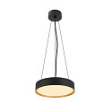 SLV Applique et plafonnier DECONA PHASE rond, CCT Switch IP44, or, noir gradable