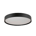 SLV Applique et plafonnier DECONA PHASE rond, CCT Switch IP44, noir gradable