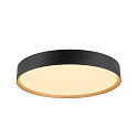 Applique et plafonnier DECONA PHASE rond, CCT Switch IP44, or, noir gradable