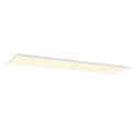 SLV Luminaire de plafond PANEL C 1200/300 ON-OFF CCT Switch, UGR < 19, commutable IP54 / IP20, 34W 4550lm 3000 / 4000K CRI 80-89