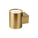 SLV Luminaire mural OCULUS PHASE DTW UP/DOWN rond, Dim-To-Warm, réglable IP20, laiton brossé gradable