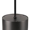 SLV Luminaire à suspension OCULUS PHASE DTW PVD rond, Dim-To-Warm, réglable IP20, bronze gradable