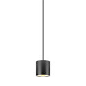 SLV Luminaire à suspension OCULUS PHASE DTW PVD rond, Dim-To-Warm, réglable IP20, bronze gradable