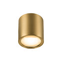 SLV Luminaire de plafond OCULUS PHASE DTW rond, Dim-To-Warm, réglable, avec optique de lentille IP20, laiton brossé gradable