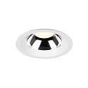 Downlight DOWNLIGHT C 150 ON-OFF rigide, commutable, multipower, c�bl� en continu IP54, blanche 