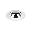 SLV downlight DOWNLIGHT C 150 ON-OFF rigid, switchable, multipower, wired through IP54, white 