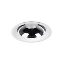 SLV downlight DOWNLIGHT C 200 ON-OFF rigid, switchable, multipower, wired through IP54, white 