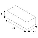 SLV Unit� d'alimentation LED 53W / 650-1400MA, DALI contr�lable par DALI, courant constant, r�glable