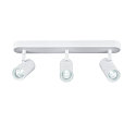 SLV Applique et plafonnier NOBLO� TRIPLE PHASE DTW 3 flammes, rond, Dim-To-Warm IP20, blanche gradable