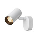 SLV Applique et plafonnier NOBLO� SINGLE PHASE � 1 flamme, rond IP20, blanche gradable