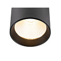 SLV Luminaire triphas� TRACKSPOT V 18 50� r�glable, commutable IP20, noir, laqu� 
