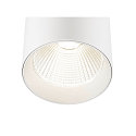 SLV 3-phase luminaire TRACKSPOT V 18 50� adjustable, switchable IP20, white, lacquered 