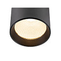 SLV 3-phase luminaire TRACKSPOT C 17 36� adjustable, switchable IP20, black, lacquered 