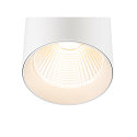 SLV Luminaire triphas� TRACKSPOT C 29 50� r�glable, commutable IP20, blanche, laqu� 