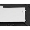 SLV Luminaire de plafond DECONA 42 CL rond, adapté aux postes de travail avec écran IP44, noir, laqué gradable