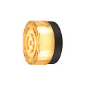 Applique et plafonnier CYFT WAVE IP65, ambre, noir, laqué gradable