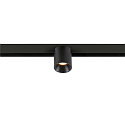 Projecteur sur rail FIXT-IT! rond, version pour montage en surface, adapt� aux postes de travail avec �cran IP20, noir