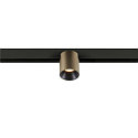 Projecteur sur rail FIXT-IT! rond, version pour montage en surface, adapté aux postes de travail avec écran IP20, bronze