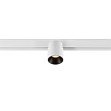 Projecteur sur rail FIXT-IT! rond, version pour montage en surface, adapt� aux postes de travail avec �cran IP20, noir