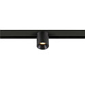 Projecteur sur rail FIXT-IT! rond, version pour montage en surface, adapt� aux postes de travail avec �cran IP20, noir