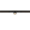 SLV Projecteur sur rail FIXT-IT! rond, version pour montage encastr�, adapt� aux postes de travail avec �cran IP20, or, noir