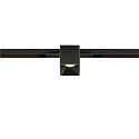Projecteur sur rail FIXT-IT! rond, version pour montage encastr�, adapt� aux postes de travail avec �cran IP20, noir