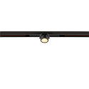 SLV Projecteur sur rail FIXT-IT! rond, version pour montage encastr�, adapt� aux postes de travail avec �cran IP20, noir