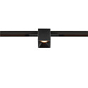 SLV Projecteur sur rail FIXT-IT! rond, version pour montage encastr�, adapt� aux postes de travail avec �cran IP20, noir