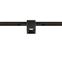 SLV Projecteur sur rail FIXT-IT! rond, version pour montage encastr�, adapt� aux postes de travail avec �cran IP20, noir