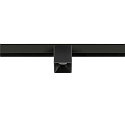 SLV Projecteur sur rail FIXT-IT! rond, version pour montage en surface, adapté aux postes de travail avec écran IP20, noir