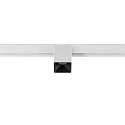 SLV Projecteur sur rail FIXT-IT! rond, version pour montage en surface, adapt� aux postes de travail avec �cran IP20, noir