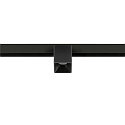 SLV Projecteur sur rail FIXT-IT! rond, version pour montage en surface, adapt� aux postes de travail avec �cran IP20, noir