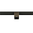 SLV Projecteur sur rail FIXT-IT! rond, version pour montage en surface, adapté aux postes de travail avec écran IP20, bronze