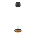 SLV Luminaire � suspension GRIP! FLAT IP20, or, noir gradable