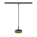 Luminaire � suspension GRIP! FLAT IP20, or, noir gradable