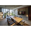 Luminaire à suspension GRIP! FLAT IP20, or, noir gradable