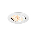Plafonnier encastré NEW TRIA® 68 AIRTIGHT adapté aux postes de travail avec écran IP23, blanche, laqué gradable