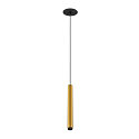 SLV pendant luminaire GRIP!S suitable for VDU workstation IP20, gold, black dimmable